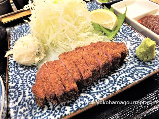 the most recommend beef cutlet in Yokohama