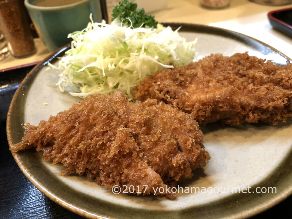 the best pork fillet in Yokohama 